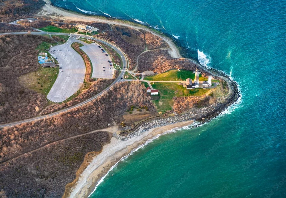 The Montauk Point State Park Loop: This 10-mile loop The Montauk Point State Park Loop: This 10-mile loop provides incredible coastline views and wildlife. It’s an unforgettable biking experience in the Hamptons outdoors.