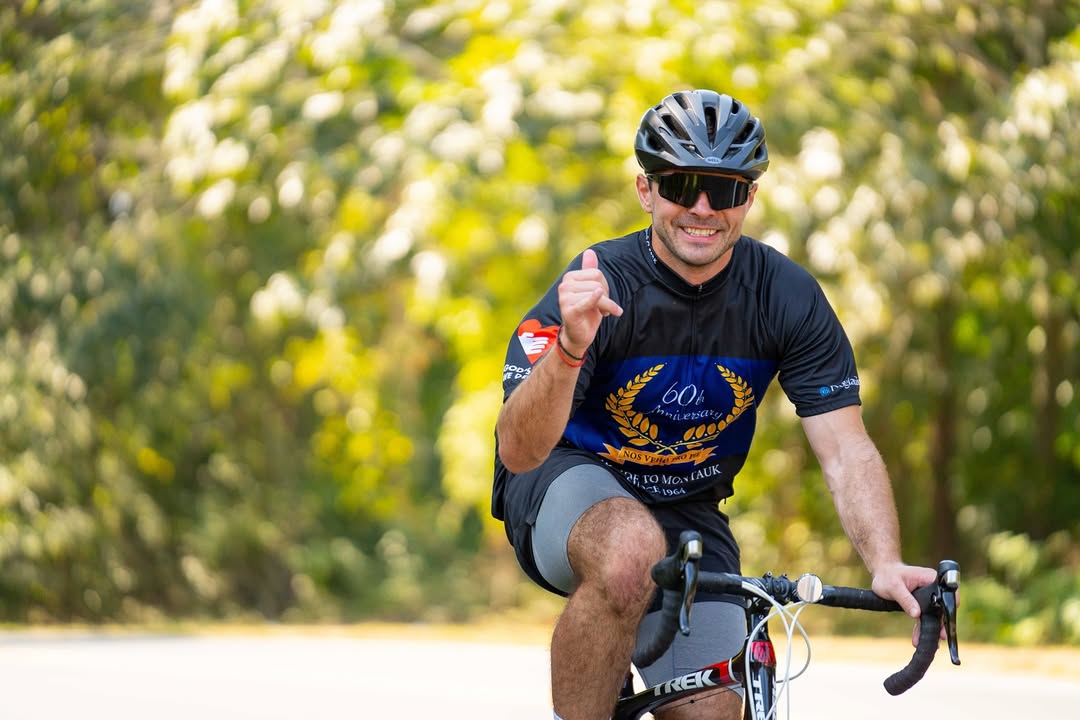 Cyclists participating in Bike Month NYC 2025, promoting sustainability and eco-friendly transportation.